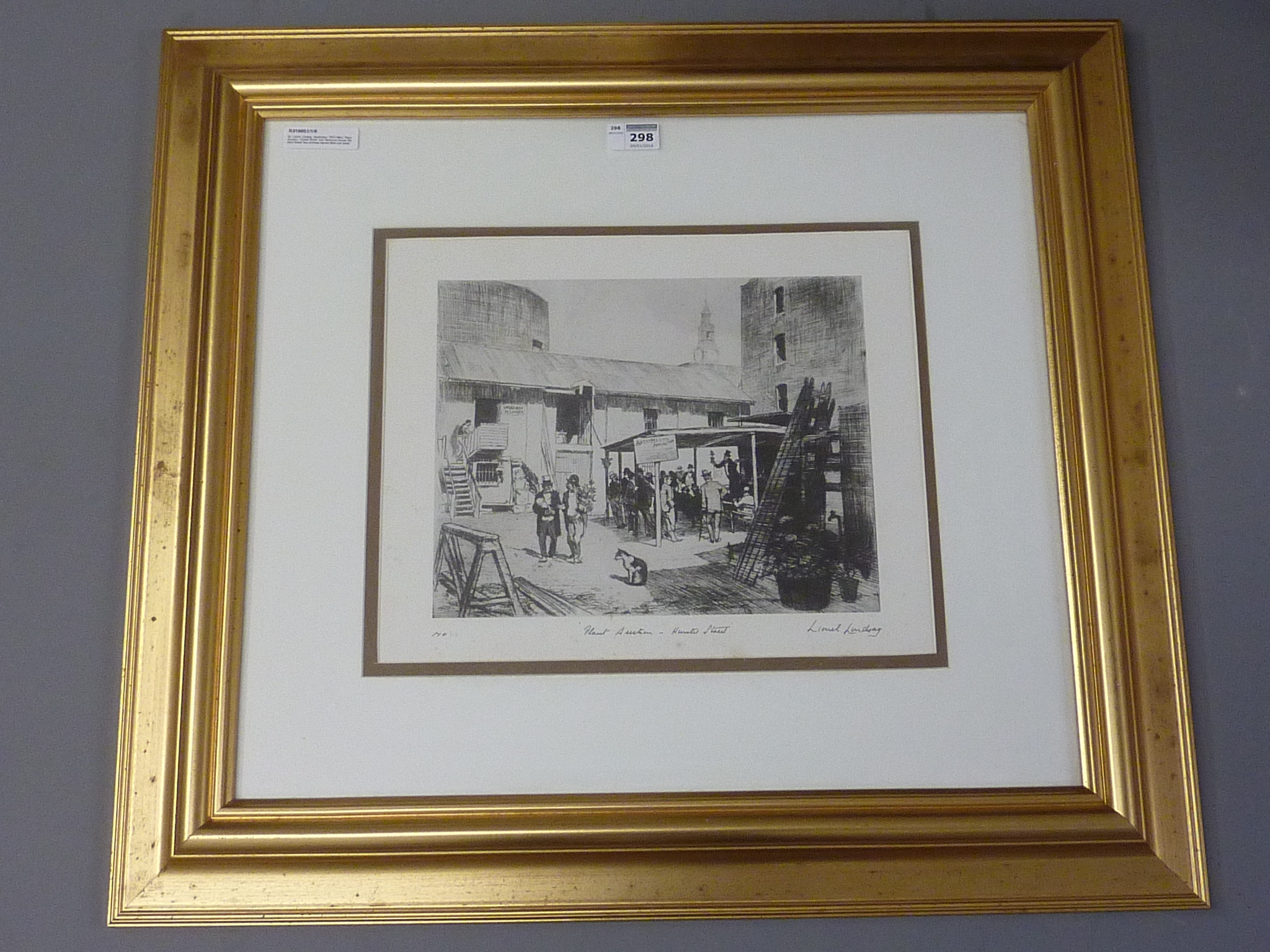 'Plant Auction - Hunter Street' and 'Ashmore House Old Hunt Street',