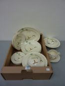 Royal Doulton 'The Coppice' dinnerware - six place settings lacking one side plate - in one box