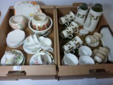 1930s-1960s ceramics -Shelley cups,