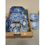 Collection of Spode Italian china in one box