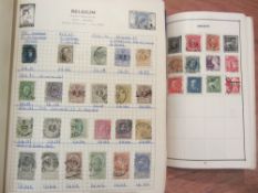 19th and 20th century world stamps in two albums
