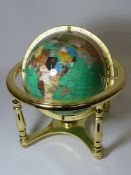 Gemstone globe H30cm