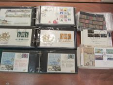 RAF and flight related First Day Covers, other GB and world FDCs, stock cards of world stamps etc.