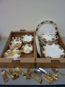 Royal Albert 'Old Country Roses' dinner service,