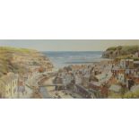 'Roof Top View - Staithes',