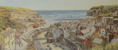 'Roof Top View - Staithes',