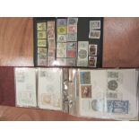Vatican First Day Covers c1963-1984 in one album and two stock leaves of mint and used vatican