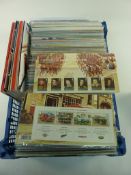 Collection of GB commemorative mint stamp packs