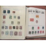 GB definitive and commemorative stamps c1841-1975 in one album and an album of 18th/19th century