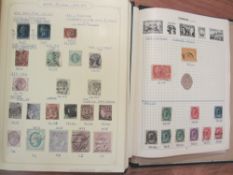 GB definitive and commemorative stamps c1841-1975 in one album and an album of 18th/19th century