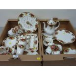 Royal Albert 'Old Country Roses' teaware,