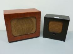 Two vintage speakers - Minor X Model Stentorian Loudspeaker H23cm and a Goodmans Industries speaker