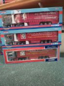 Three Corgi Hauliers of Renown and limited edition die-cast models CC13809, CC13809,