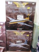 Two Corgi Aviation Archive classic propliners die-cast model scale 1:72 48602 48603 (2)