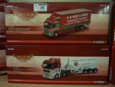 Two Corgi Hauliers of Renown die-cast models, CC13527,