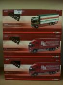 Three Corgi Rigids die-cast models CC13618, CC13521,