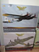 Two Corgi Aviation Archive World War II die-cast model scale 1:72 AA33705 AA33706 (2)