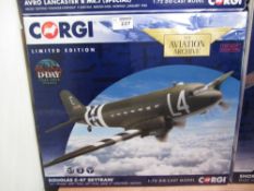 Corgi Aviation Archive D Day 70th anniversary Douglas C-47 skytrain die-cast model scale 1:72
