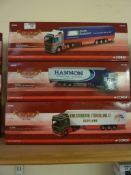 Three Corgi Hauliers of Renown die-cast models, CC14010, CC14107,