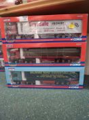 Three Corgi Hauliers of Renown die-cast models CC13606, CC13713,