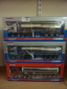 Three Corgi Hauliers of Renown die-cast models CC12224, CC12224,