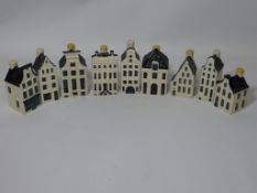 Nine KLM model houses