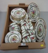 Paragon 'Tree of Kashmir' dinner and teaware in one box - 6 place settings plus extra pieces