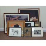 Borzoi Dogs collection of assorted prints and pictures