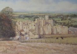 'Middleham Castle Yorkshire',