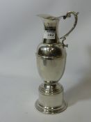 English (Sheffield) pewter replica of the 1744 Muirfield British Open Golf trophy