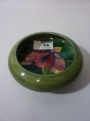 Moorcroft 'Orchid' pattern bowl D11cm