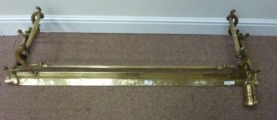 Adjustable brass fender