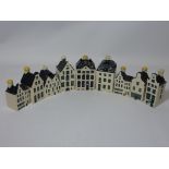 Nine KLM model houses