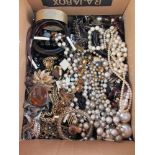Costume jewellery in one box