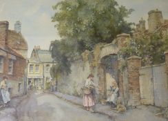 'Whatley Langport Somerset', colour print after Eric Richard Sturgeon,