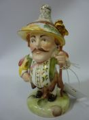 Royal Crown Derby Mansion House Dwarf  'Theatre Royal Haymarket', signed by K.J.