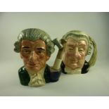 Two Royal Doulton character jugs - 'The Apothecary' and 'The Lawyer'