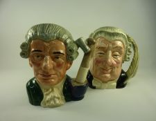 Two Royal Doulton character jugs - 'The Apothecary' and 'The Lawyer'