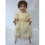 Kestner 257 Character Baby with flirt eyes and tremble tongue H60cm,