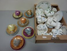 Harlequin tea set - six place settings,