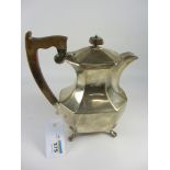 Silver coffee pot by Viner's Ltd Sheffield 1940 approx 21oz