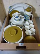 Retro J & G Meakin Studio dinner and coffee set - six place settings in one box
