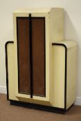 Large Art Deco period Goodmans speaker, fitted with W95cm,