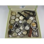 Assorted mechanical watches in one box