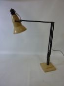 Vintage Angle poise lamp and a 'Remington Rand' typewriter (2)