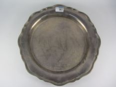 Silver tray by Viner's Sheffield 1936 approx 35.