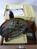 Set of 12 Bradford Exchange 'Beauties of the Red Mansion' collector's plates (boxed,