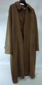 Vintage Clothing/Accessories - Aquascutum full length camel cashmere coat size XL