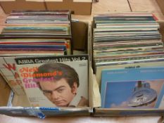 Vinyl - 1950's, 60's, 70's & 80's records including ABBA, Neil Diamond, Chris Rea,