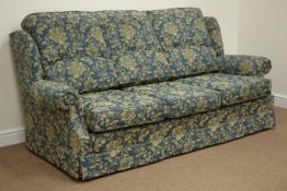 Wade lounge suite comprising of - three seat sofa (W196cm), two seat sofa (W159cm),